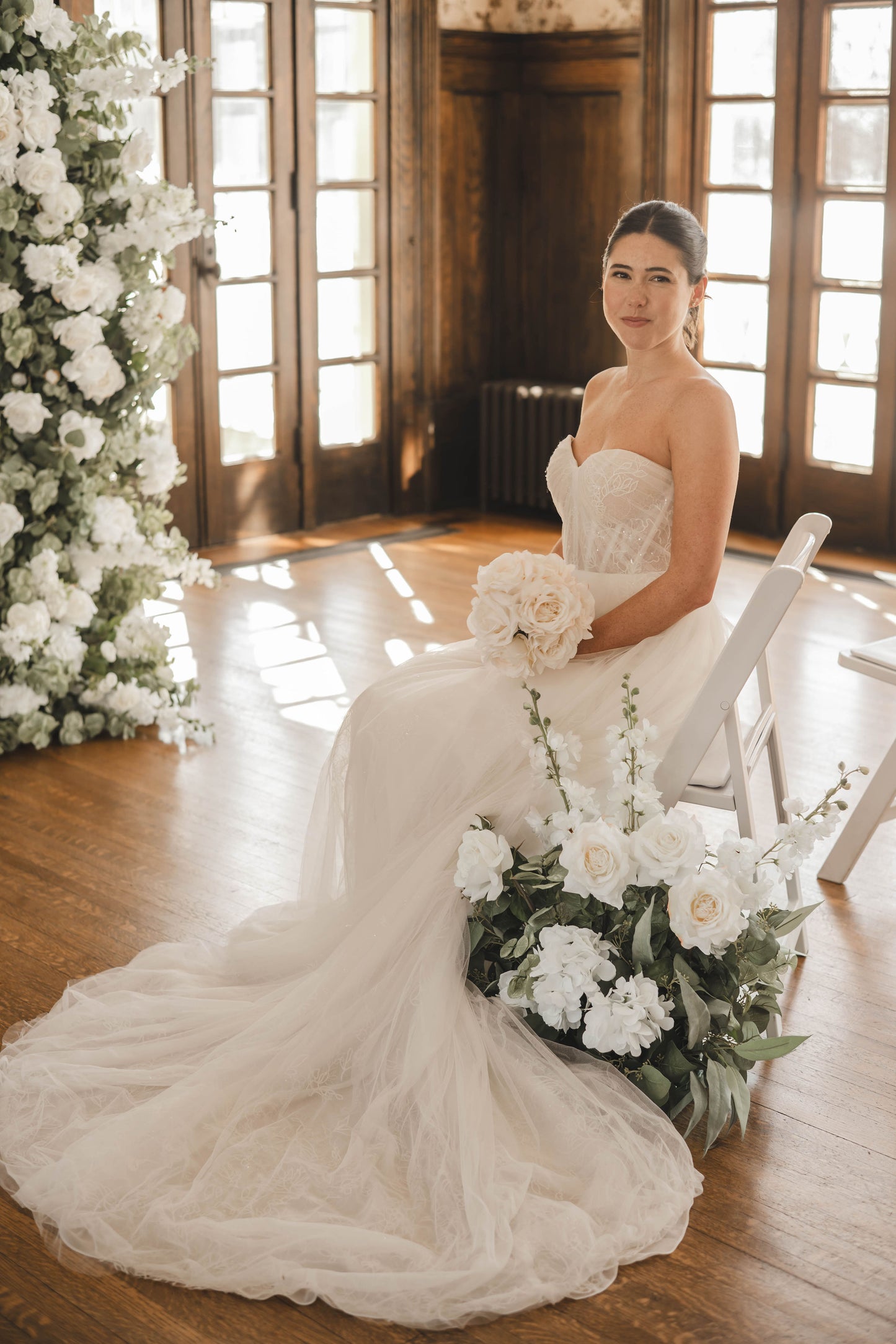 Nicole Aisle Flowers