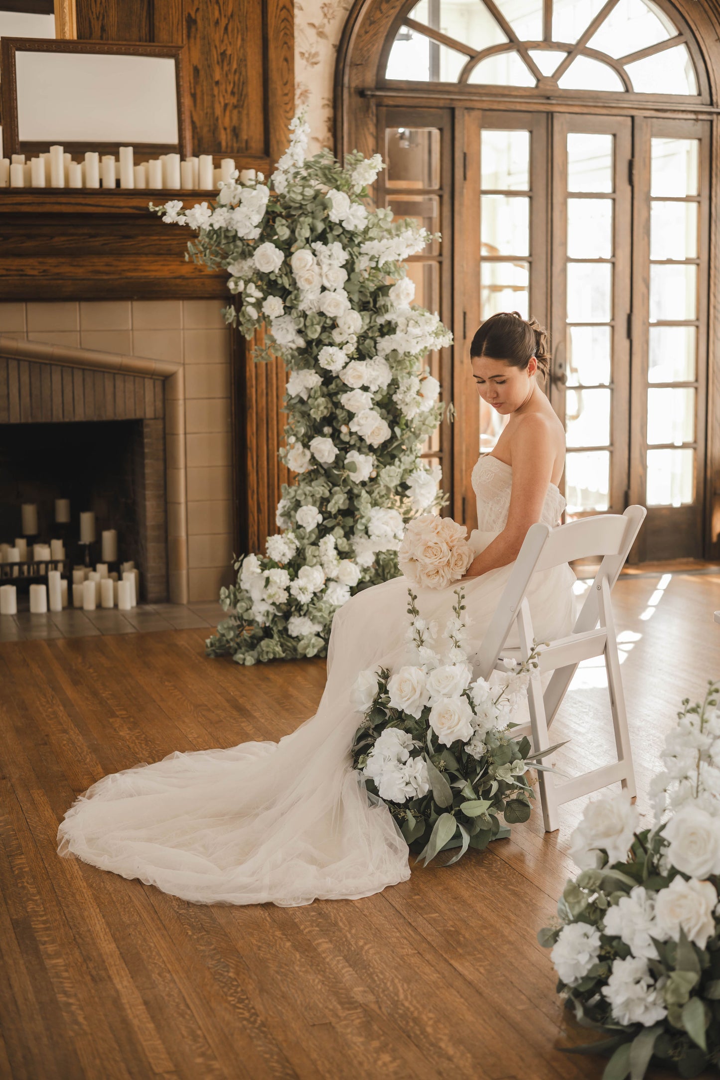 Nicole Aisle Flowers