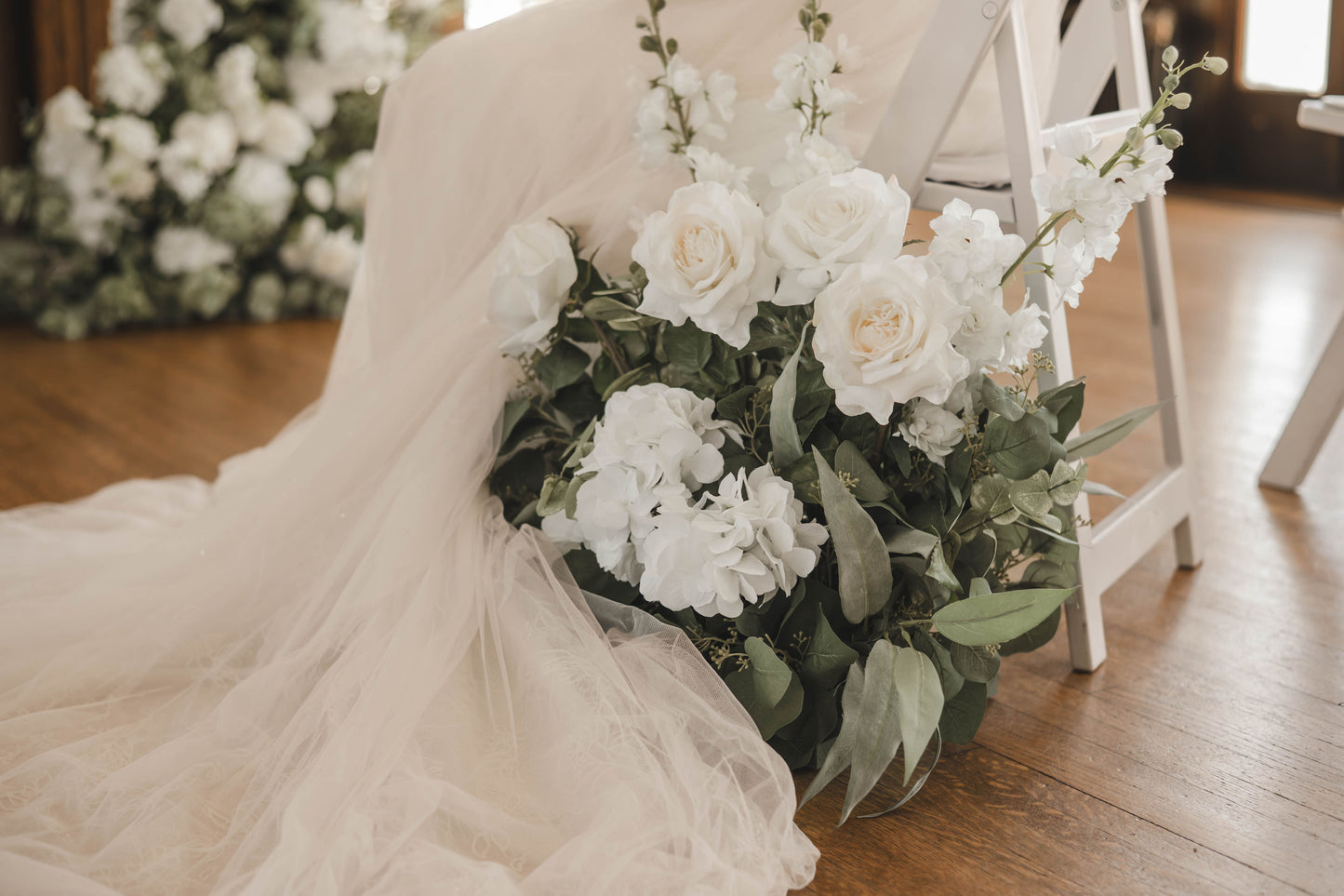 Nicole Aisle Flowers