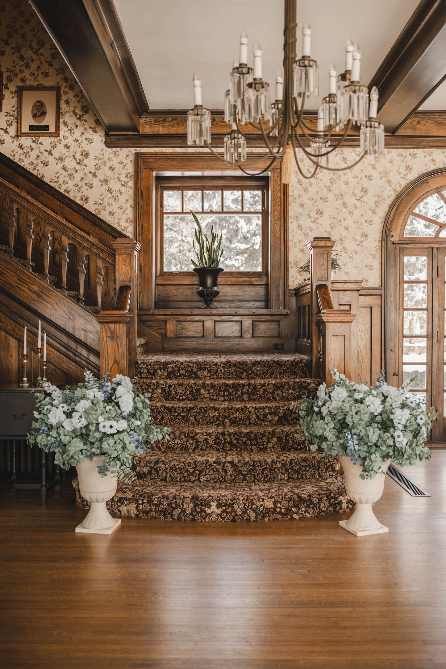 Louise Floral Urns
