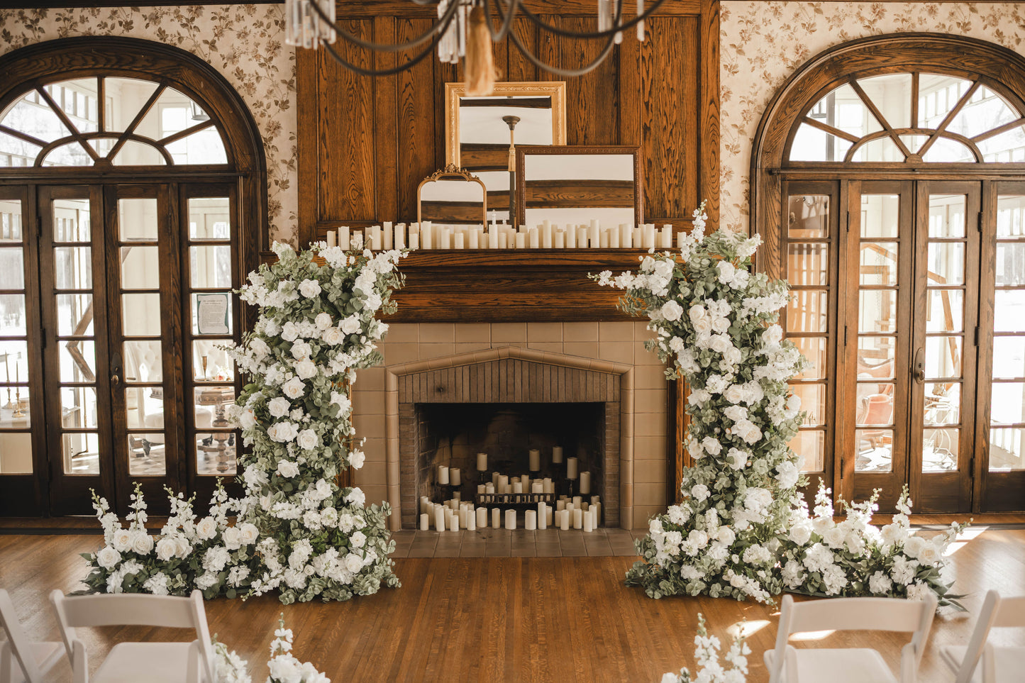 Nicole Aisle Flowers